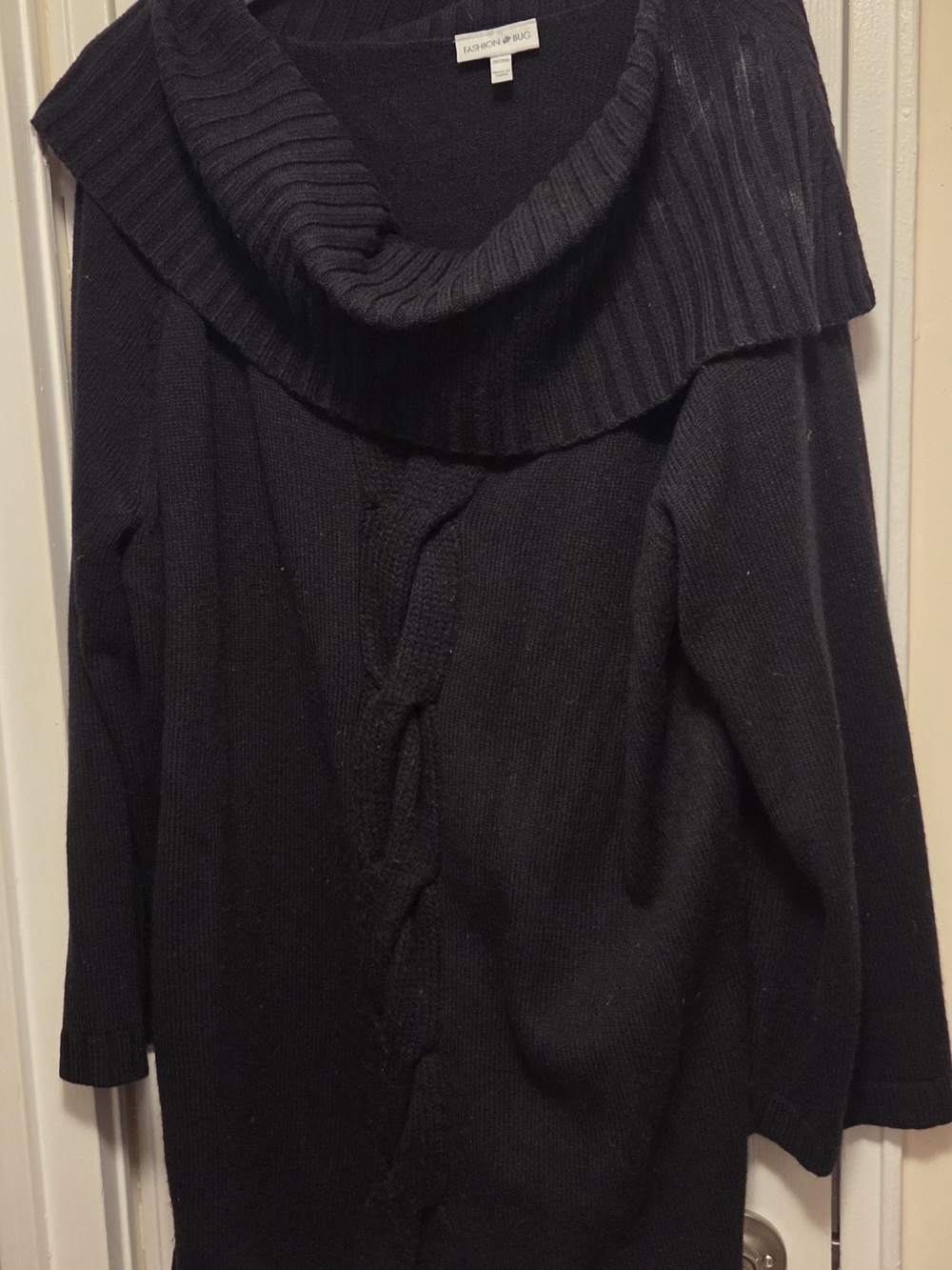 FASHION BUG Black Knit Top